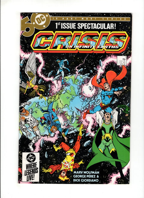 Crisis On Infinite Earths #1 (1985)      Buy & Sell Comics Online Comic Shop Toronto Canada