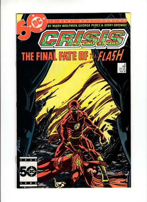 Crisis On Infinite Earths #8 (1985) Death of Barry Allen   Death of Barry Allen  Buy & Sell Comics Online Comic Shop Toronto Canada