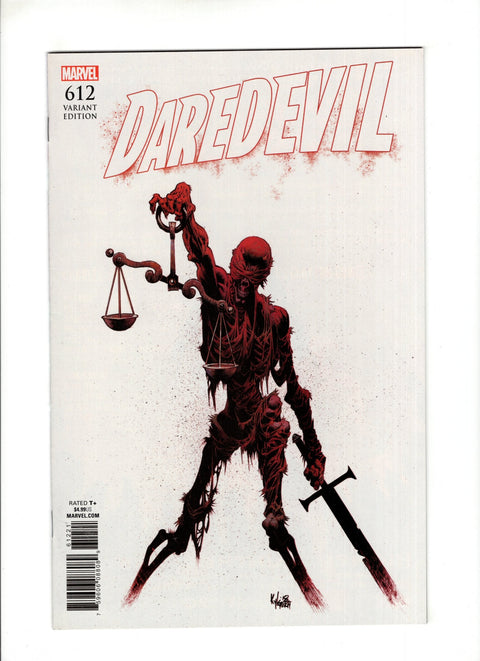 Daredevil, Vol. 5 #612 (Cvr B) (2018) Variant Kyle Hotz Cover  B Variant Kyle Hotz Cover  Buy & Sell Comics Online Comic Shop Toronto Canada