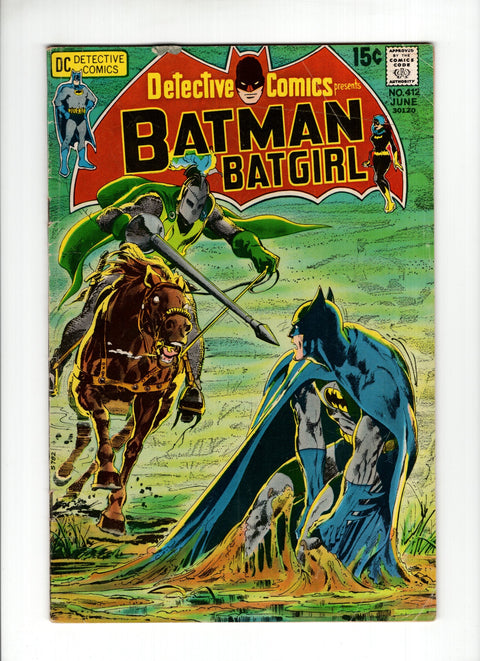 Detective Comics, Vol. 1 #412 (1971) Neal Adams Cover   Neal Adams Cover  Buy & Sell Comics Online Comic Shop Toronto Canada