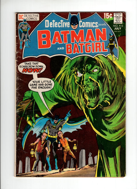 Detective Comics, Vol. 1 #413 (1971) Neal Adams Cover   Neal Adams Cover  Buy & Sell Comics Online Comic Shop Toronto Canada