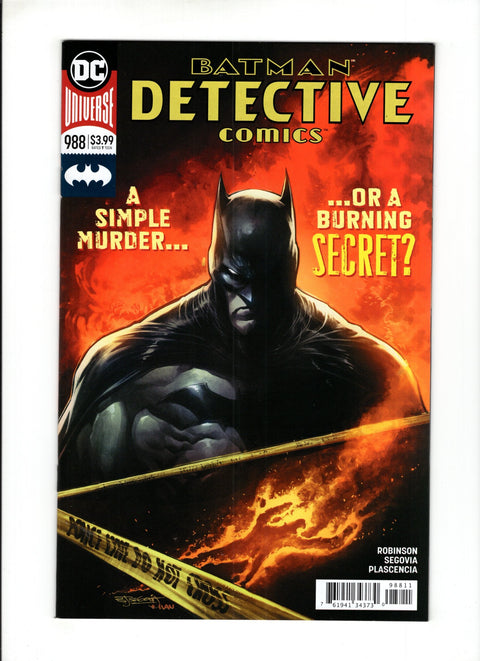 Detective Comics, Vol. 3 #988 (Cvr A) (2018) Regular Stephen Segovia Cover  A Regular Stephen Segovia Cover  Buy & Sell Comics Online Comic Shop Toronto Canada