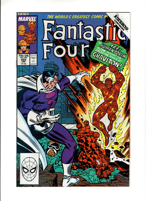 Fantastic Four, Vol. 1 #322 (1988)      Buy & Sell Comics Online Comic Shop Toronto Canada