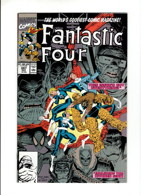 Fantastic Four, Vol. 1 #347 (1990) 1st New Fantastic Four   1st New Fantastic Four  Buy & Sell Comics Online Comic Shop Toronto Canada