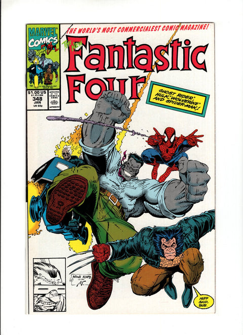 Fantastic Four, Vol. 1 #348 (1990)      Buy & Sell Comics Online Comic Shop Toronto Canada
