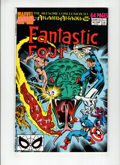 Fantastic Four, Vol. 1 Annual #22 (1989)      Buy & Sell Comics Online Comic Shop Toronto Canada