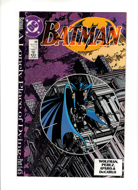 A Lonely Place Of Dying #1-5 (1989) Batman #440 - VF/NM
New Titans #60 - NM-
Batman #441 - NM
New Titans #61 - NM-
Batman #442 - NM   Batman #440 - VF/NM
New Titans #60 - NM-
Batman #441 - NM
New Titans #61 - NM-
Batman #442 - NM  Buy & Sell Comics Online Comic Shop Toronto Canada