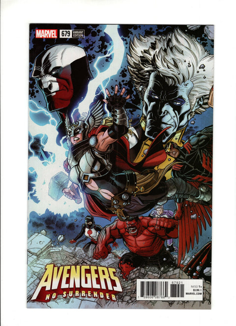 Avengers, Vol. 7 #679 (Cvr B) (2018) Incentive Nick Bradshaw Connecting Variant Cover  B Incentive Nick Bradshaw Connecting Variant Cover  Buy & Sell Comics Online Comic Shop Toronto Canada