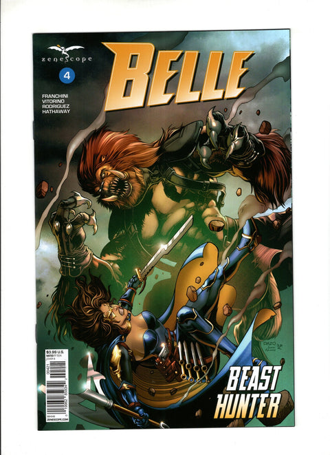 Belle: Beast Hunter #4 (Cvr B) (2018) Bong Dazo Variant  B Bong Dazo Variant  Buy & Sell Comics Online Comic Shop Toronto Canada