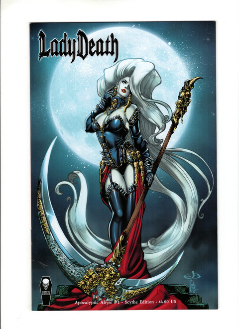 Lady Death: Apocalyptic Abyss (Coffin Comics) #1 (Cvr B) (2019) Scythe Var Cover  B Scythe Var Cover  Buy & Sell Comics Online Comic Shop Toronto Canada