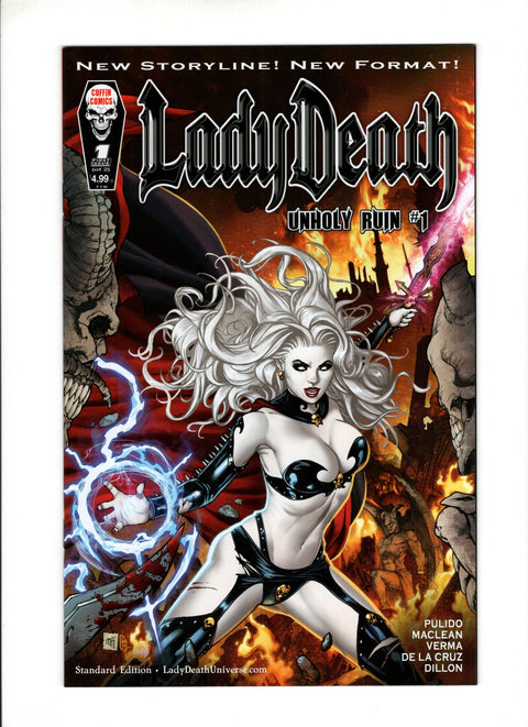 Lady Death: Unholy Ruin #1 (Cvr A) (2018) Standard Edition  A Standard Edition  Buy & Sell Comics Online Comic Shop Toronto Canada