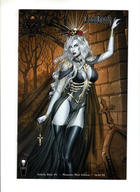 Lady Death: Unholy Ruin #1 (Cvr B) (2017) Variant Dawn McTeigue Momento Mori Cover   B Variant Dawn McTeigue Momento Mori Cover   Buy & Sell Comics Online Comic Shop Toronto Canada