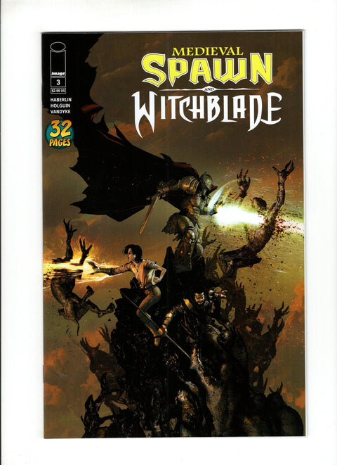 Medieval Spawn and Witchblade #3 (Cvr A) (2018) Brian Haberlin Color Cover  A Brian Haberlin Color Cover  Buy & Sell Comics Online Comic Shop Toronto Canada