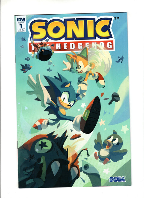Sonic the Hedgehog, Vol. 3 #1 (Cvr C) (2018) Incentive Nathalie Fourdraine Variant Cover  C Incentive Nathalie Fourdraine Variant Cover  Buy & Sell Comics Online Comic Shop Toronto Canada