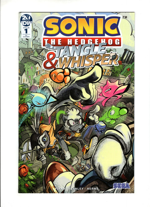 Sonic the Hedgehog: Tangle & Whisper #1 (Cvr C) (2019) Incentive Diana Skelly Variant Cover  C Incentive Diana Skelly Variant Cover  Buy & Sell Comics Online Comic Shop Toronto Canada