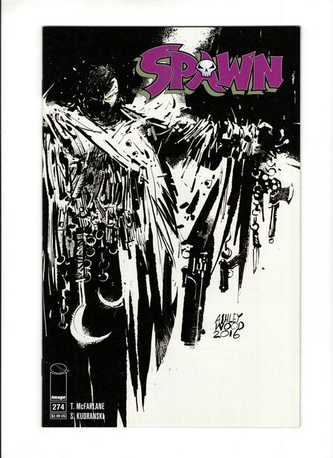 Spawn #274 (Cvr B) (2017) Ashley Wood Sketch  B Ashley Wood Sketch  Buy & Sell Comics Online Comic Shop Toronto Canada
