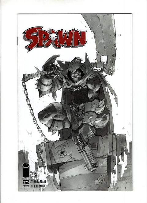 Spawn #275 (Cvr B) (2017) 25th Anniversary Variant Hibachi B&W  B 25th Anniversary Variant Hibachi B&W  Buy & Sell Comics Online Comic Shop Toronto Canada