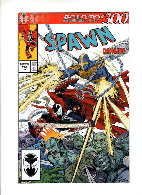 Spawn #299 (Cvr A) (2019) Todd McFarlane Color Cover  A Todd McFarlane Color Cover  Buy & Sell Comics Online Comic Shop Toronto Canada