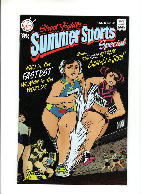 Street Fighter Summer Sports Special #1 (Cvr E) (2018) Incentive Chamba Homage Variant  E Incentive Chamba Homage Variant  Buy & Sell Comics Online Comic Shop Toronto Canada