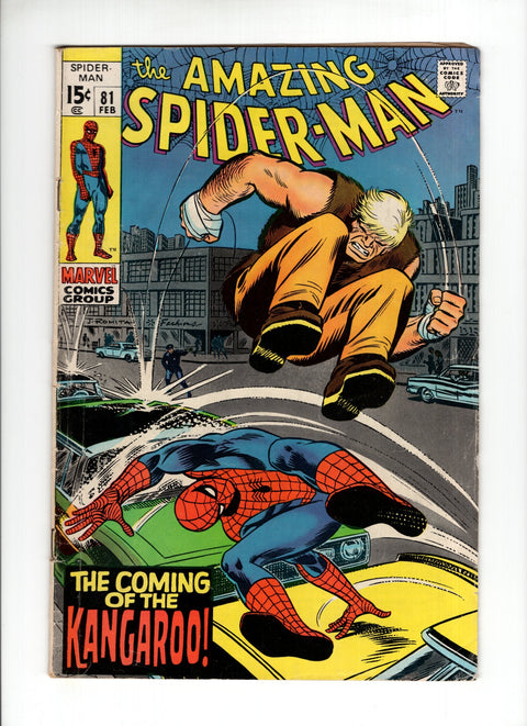 The Amazing Spider-Man, Vol. 1 #81 (1970) 1st Kangaroo   1st Kangaroo  Buy & Sell Comics Online Comic Shop Toronto Canada