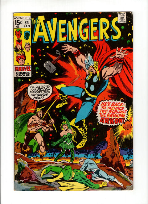 The Avengers, Vol. 1 #84 (1970)      Buy & Sell Comics Online Comic Shop Toronto Canada