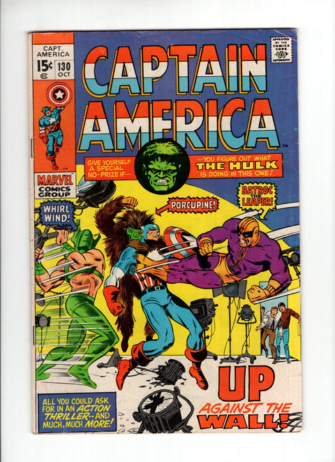 Captain America, Vol. 1 #130 (1970)      Buy & Sell Comics Online Comic Shop Toronto Canada