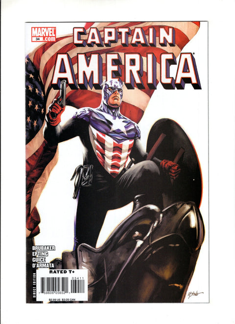 Captain America, Vol. 5 #34 (Cvr B) (2008) Steve Epting Variant  B Steve Epting Variant  Buy & Sell Comics Online Comic Shop Toronto Canada