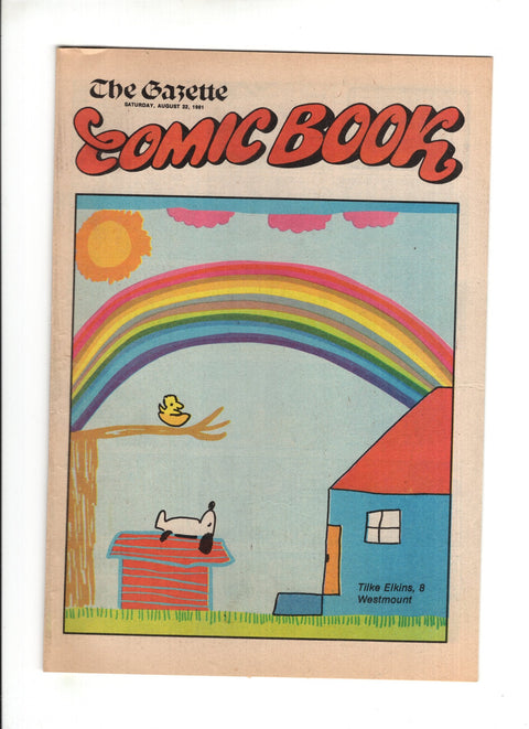 Gazette Comic Book #nn (1980) August 22, 1981   August 22, 1981  Buy & Sell Comics Online Comic Shop Toronto Canada