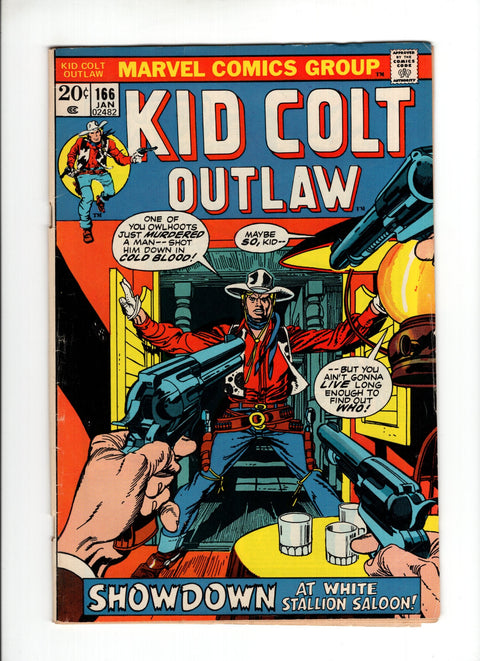 Kid Colt Outlaw #166 (1973)      Buy & Sell Comics Online Comic Shop Toronto Canada
