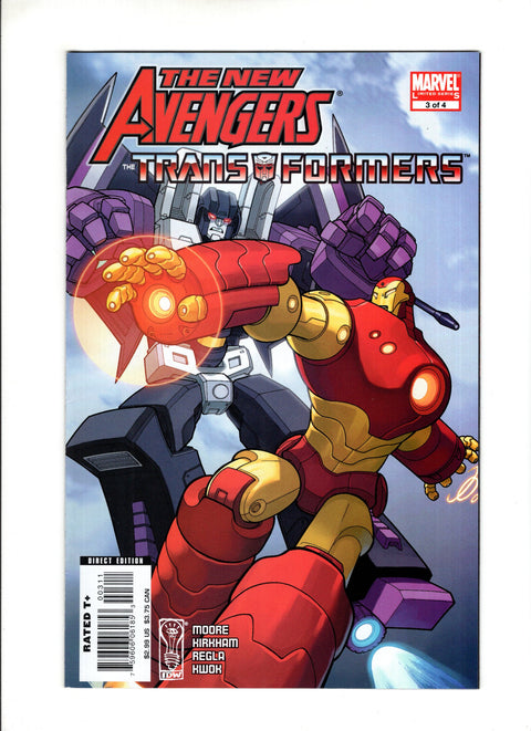 New Avengers / Transformers #1-4 (2007) Complete Series