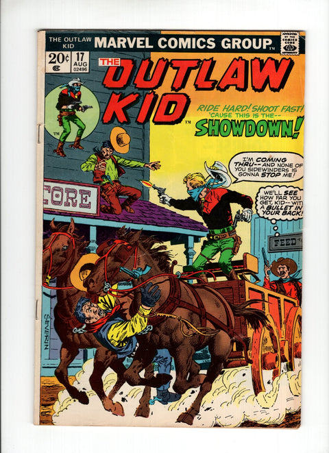 The Outlaw Kid, Vol. 2 #17 (1973)      Buy & Sell Comics Online Comic Shop Toronto Canada