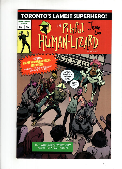 The Pitiful Human-Lizard #5 (2015)  Signed    Buy & Sell Comics Online Comic Shop Toronto Canada