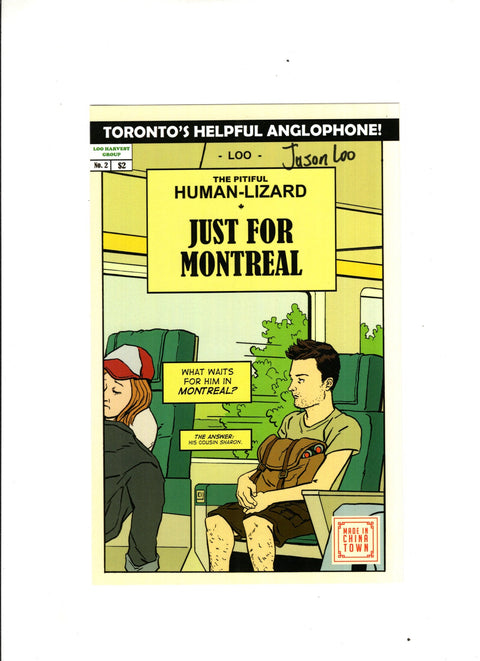 The Pitiful Human-Lizard Ashcan #2 (2015)  Signed    Buy & Sell Comics Online Comic Shop Toronto Canada