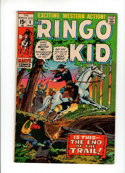 Ringo Kid #8 (1971)      Buy & Sell Comics Online Comic Shop Toronto Canada