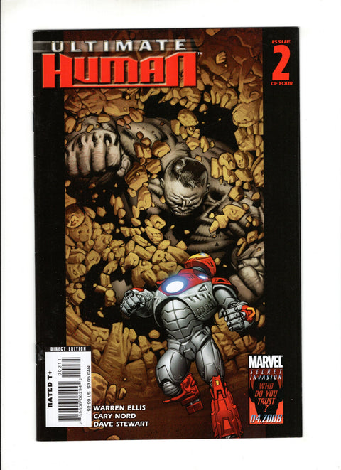 Ultimate Human #1-4 (2008) Complete Series