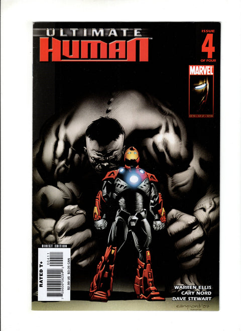 Ultimate Human #1-4 (2008) Complete Series