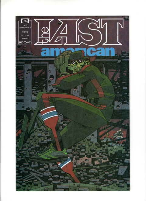 Last American #1-4 (1990) Complete Series