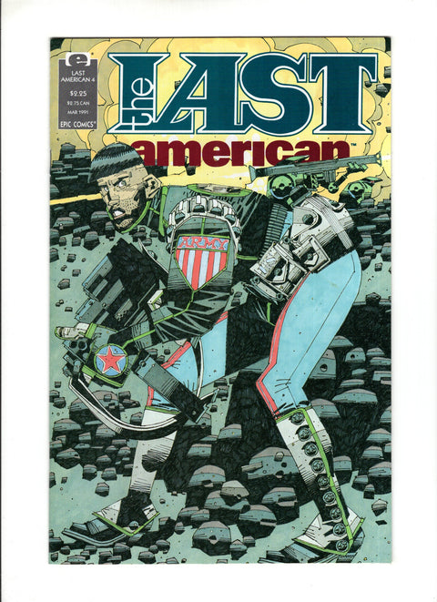 Last American #1-4 (1990) Complete Series