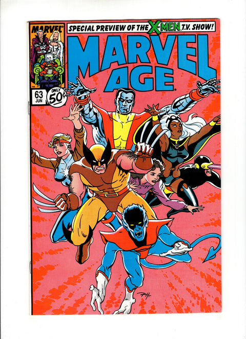 Marvel Age #63 (1988)      Buy & Sell Comics Online Comic Shop Toronto Canada