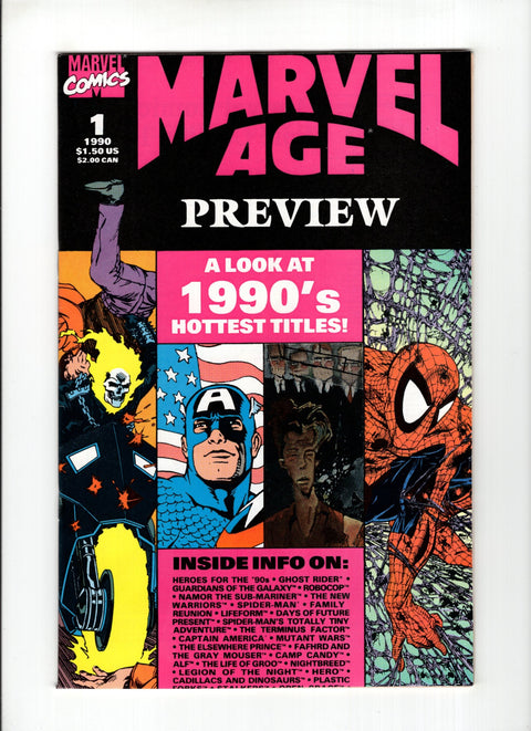 Marvel Age Preview #1 (1990)      Buy & Sell Comics Online Comic Shop Toronto Canada