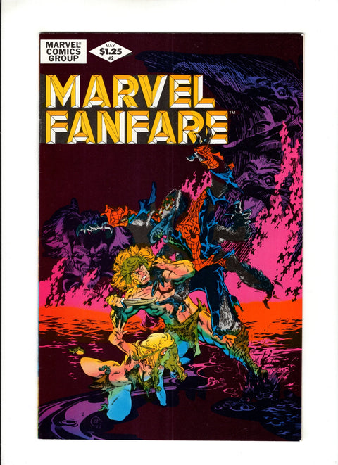 Marvel Fanfare, Vol. 1 #2 (1982)      Buy & Sell Comics Online Comic Shop Toronto Canada