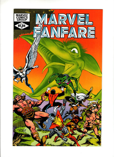 Marvel Fanfare, Vol. 1 #3 (1982)      Buy & Sell Comics Online Comic Shop Toronto Canada