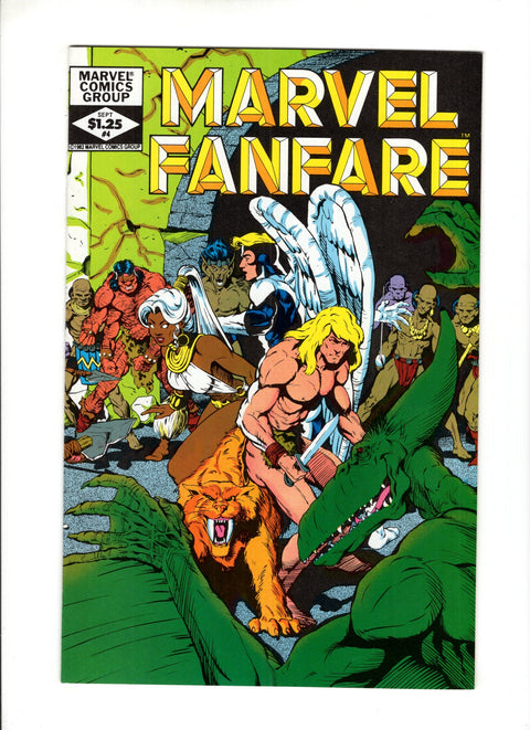 Marvel Fanfare, Vol. 1 #4 (1982)      Buy & Sell Comics Online Comic Shop Toronto Canada