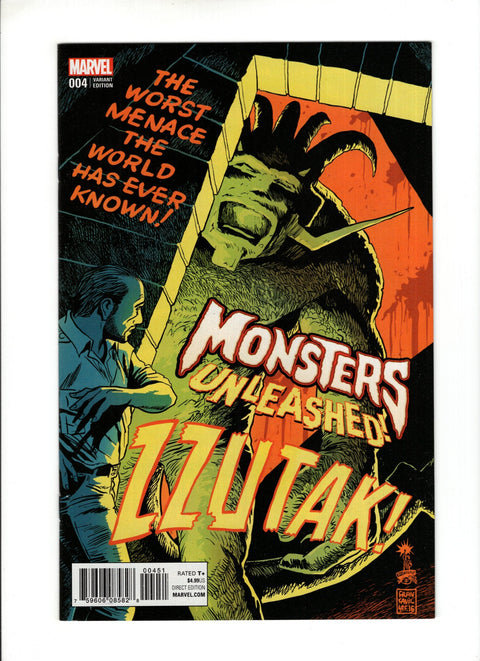 Monsters Unleashed, Vol. 2 #4 (Cvr E) (2017) Variant Francesco Francavilla 1950s Movie Poster Cover  E Variant Francesco Francavilla 1950s Movie Poster Cover  Buy & Sell Comics Online Comic Shop Toronto Canada