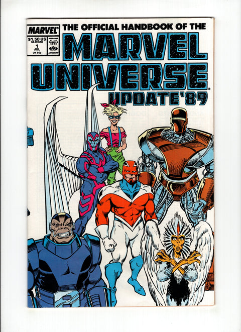 The Official Handbook of the Marvel Universe: Update '89 #1 (1989)      Buy & Sell Comics Online Comic Shop Toronto Canada