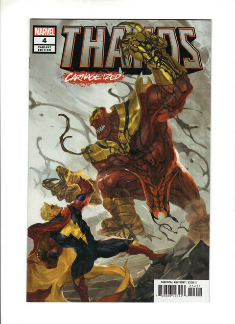 Thanos, Vol. 3 #4 (Cvr B) (2019) Variant Sunghan Yune Carnage-Ized Cover  B Variant Sunghan Yune Carnage-Ized Cover  Buy & Sell Comics Online Comic Shop Toronto Canada
