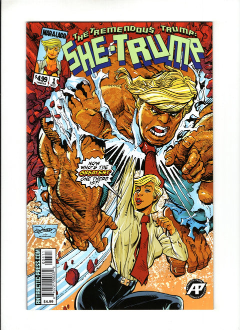 The Tremendous Trump: She-Trump #1 (Cvr B) (2019) Homage Variant  B Homage Variant  Buy & Sell Comics Online Comic Shop Toronto Canada