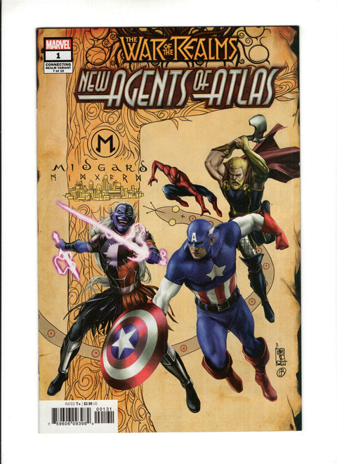War of the Realms: New Agents of Atlas #1 (Cvr C) (2019) Giuseppe Camuncoli Connecting Variant  C Giuseppe Camuncoli Connecting Variant  Buy & Sell Comics Online Comic Shop Toronto Canada