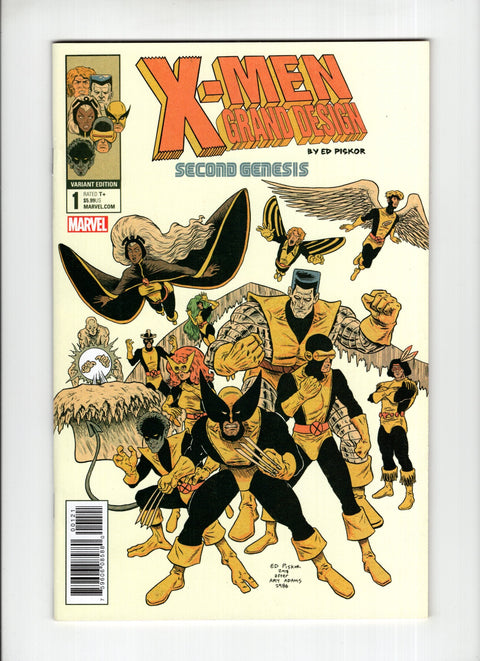 X-Men: Grand Design - Second Genesis #1 (Cvr B) (2018) Variant Ed Piskor Character Cover  B Variant Ed Piskor Character Cover  Buy & Sell Comics Online Comic Shop Toronto Canada