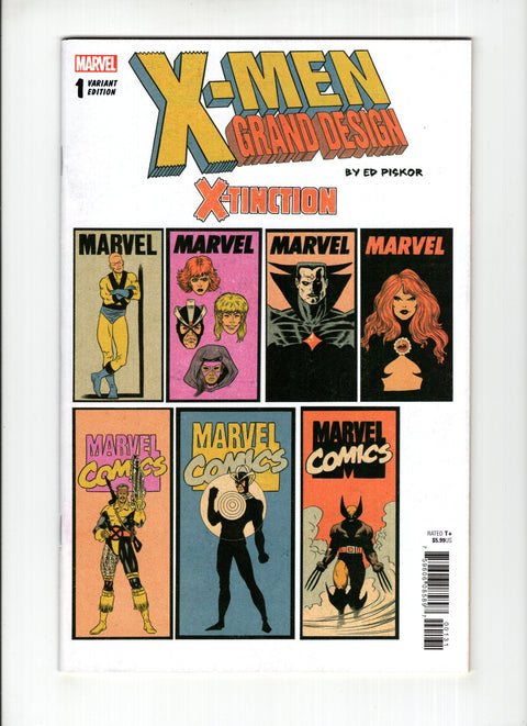 X-Men: Grand Design - X-Tinction #1 (Cvr C) (2019) Variant Ed Piskor Corner Box Cover  C Variant Ed Piskor Corner Box Cover  Buy & Sell Comics Online Comic Shop Toronto Canada